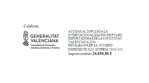 AYUDAS AL IMPULSO A LA INTERNACIONALIZACIÓN DE PYMES EXPORTADORAS DE LA COMUNITAT VALENCIANA 2024.