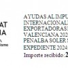 AYUDAS AL IMPULSO A LA INTERNACIONALIZACI&Oacute;N DE PYMES EXPORTADORAS DE LA COMUNITAT VALENCIANA 2024.